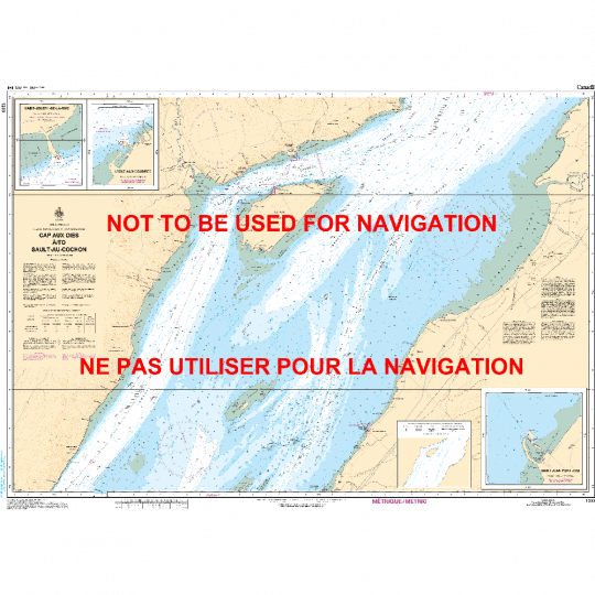 Carte marine 1233 Formation Nautique Québec