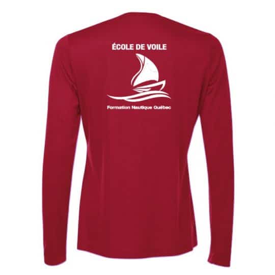 T-shirt Homme Roundtree & Yorke - Rouge - Manches Longues - Taille L - Neuf Avec étiquettes