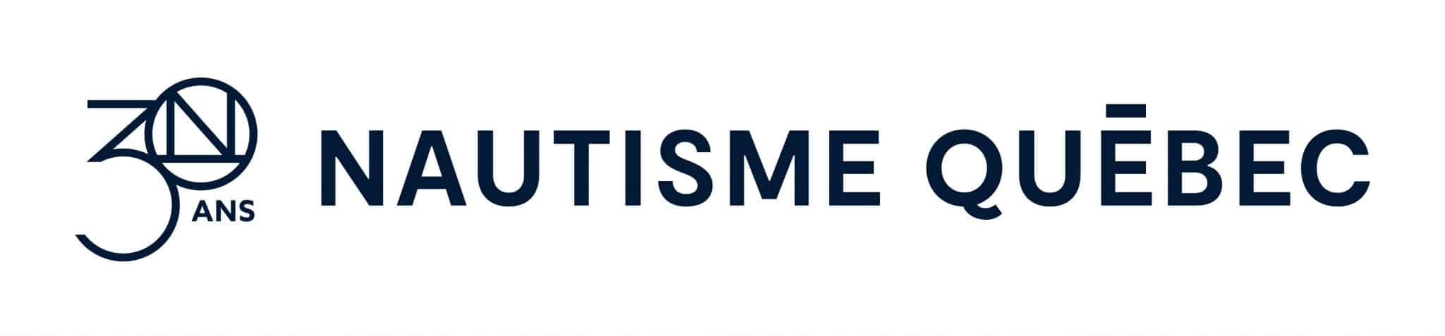 Logo Nautisme Québec 30 ans
